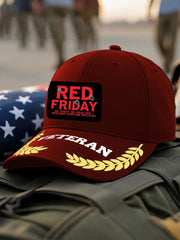 Unisex Veteran Design Print Hat - trupatriotic