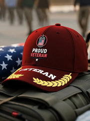 Proud Veteran Cap - trupatriotic