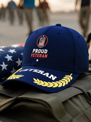 Proud Veteran Cap - trupatriotic