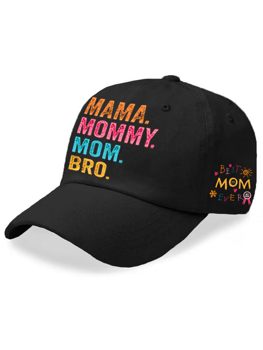 Unisex Funny Mama Mommy Mom Bruh Mother's Day Gift Hat - trupatriotic