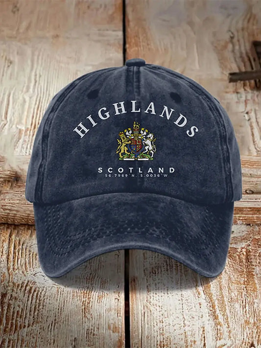 Unisex England Scotland Printed Hat trupatriotic