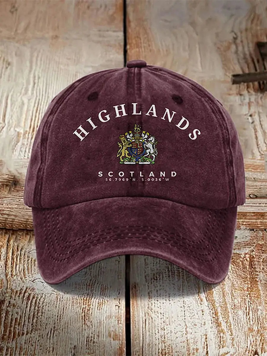 Unisex England Scotland Printed Hat trupatriotic