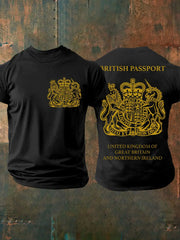 Men's British Printed T-shirt trupatriotic