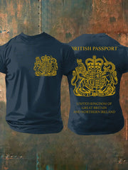 Men's British Printed T-shirt trupatriotic