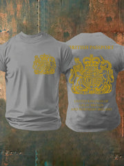 Men's British Printed T-shirt trupatriotic