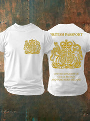 Men's British Printed T-shirt trupatriotic