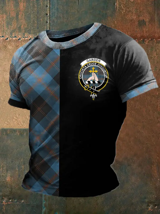 Men's England Scotland Cruciata Cruce Junguntur Printed T-shirt trupatriotic