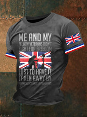 Men's Me And Fellow Vets T Shirt trupatriotic