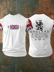 Men's British Shakespeare Printed T-shirt trupatriotic