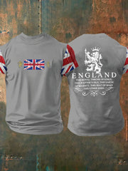 Men's British Shakespeare Printed T-shirt trupatriotic