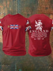 Men's British Shakespeare Printed T-shirt trupatriotic