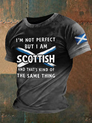 Men's Scotland Flag Casual T-Shirt trupatriotic