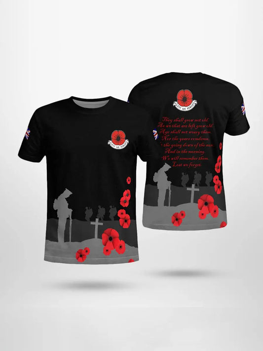 Men's For The Fallen Short Sleeves T-shirt trupatriotic
