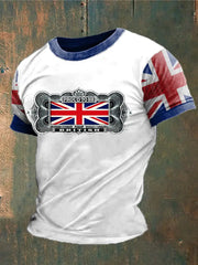 Men's British Proud Printed T-Shirt trupatriotic