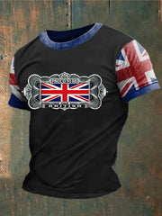 Men's British Proud Printed T-Shirt trupatriotic