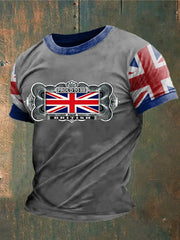 Men's British Proud Printed T-Shirt trupatriotic