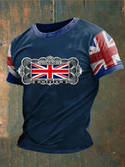Men's British Proud Printed T-Shirt trupatriotic