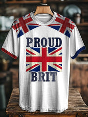 Unisex British Proud Printed T-shirt trupatriotic