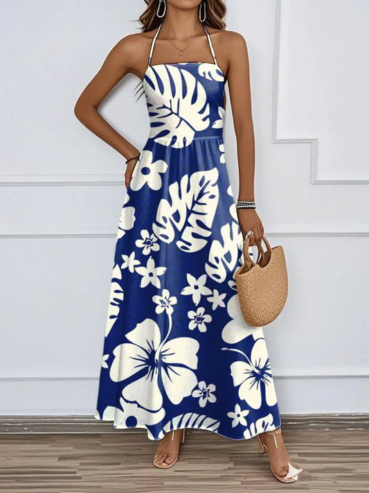 Women's Casual Printed Beach Dress trupatriotic