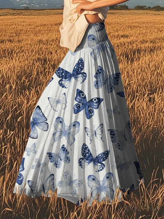 Women's Butterfly Printed Dress trupatriotic