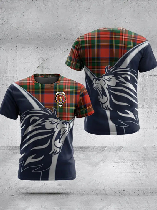 Men's Scottish Flag Short Sleeves T-shirt trupatriotic