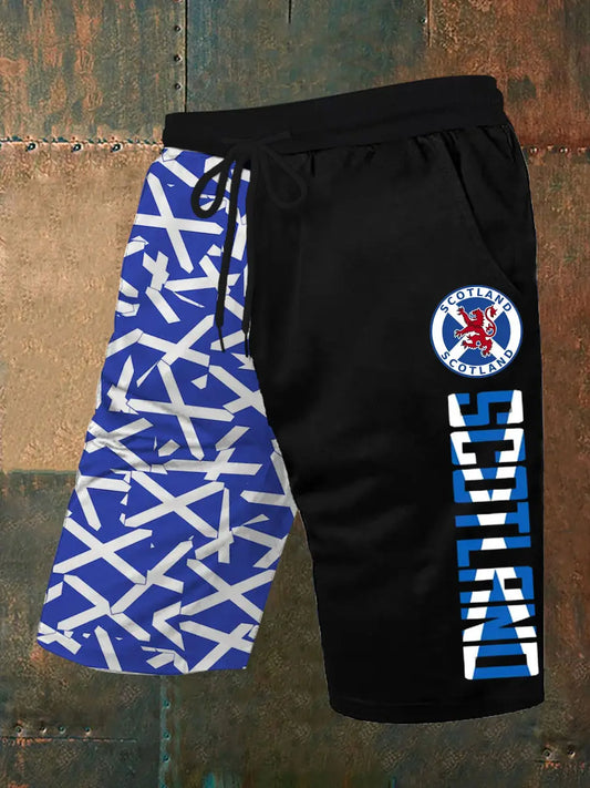 Men's Scottish Flag Shorts trupatriotic