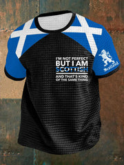 Men's Scottish Flag Short Sleeves T-shirt trupatriotic