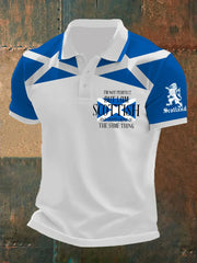 Men's Scottish Flag Short Sleeves Top trupatriotic