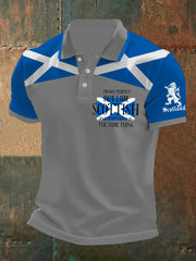 Men's Scottish Flag Short Sleeves Top trupatriotic