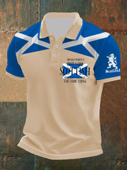 Men's Scottish Flag Short Sleeves Top trupatriotic