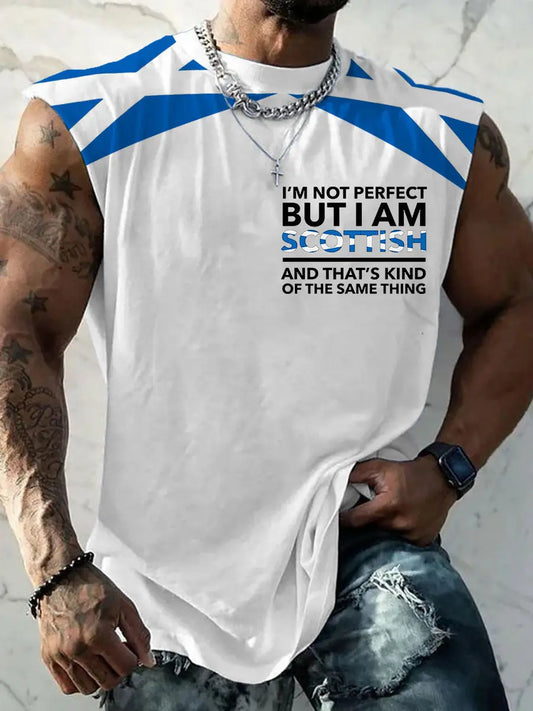 Men's Scottish Flag Vests trupatriotic