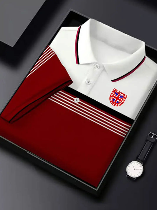 Men's Vintage London England Casual Shirt trupatriotic