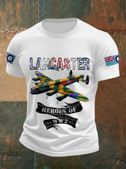 Men's Vintage Lancaster Print Casual Tee trupatriotic