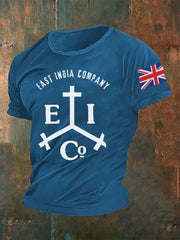 Men's British East India Company Print T-Shirt trupatriotic