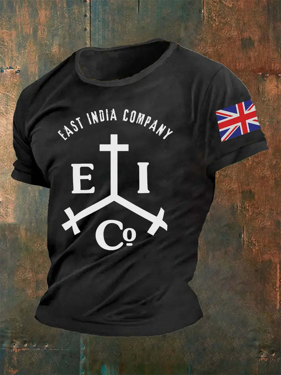 Men's British East India Company Print T-Shirt trupatriotic