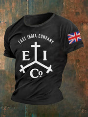 Men's British East India Company Print T-Shirt trupatriotic