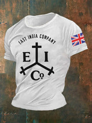 Men's British East India Company Print T-Shirt trupatriotic