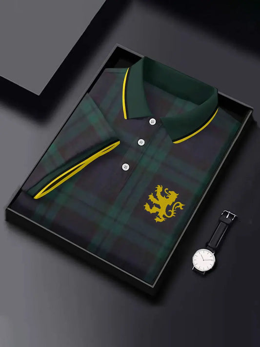 Men's Scottish Flag Short Sleeves Top trupatriotic