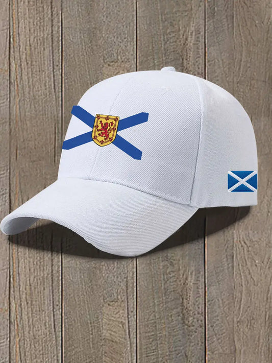 Unisex Scottish Flag Print Hat trupatriotic