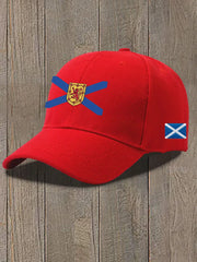 Unisex Scottish Flag Print Hat trupatriotic