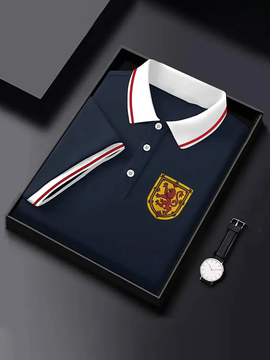 Men's Scottish Flag Short Sleeves Top trupatriotic