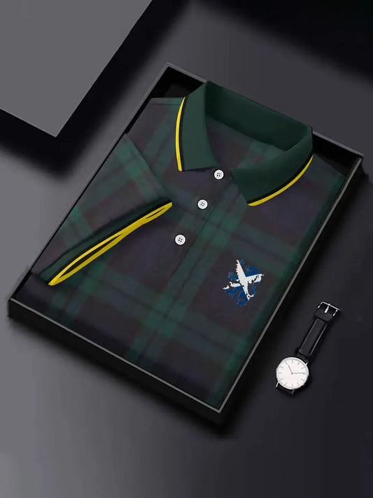 Men's Scottish Flag Short Sleeves Top trupatriotic