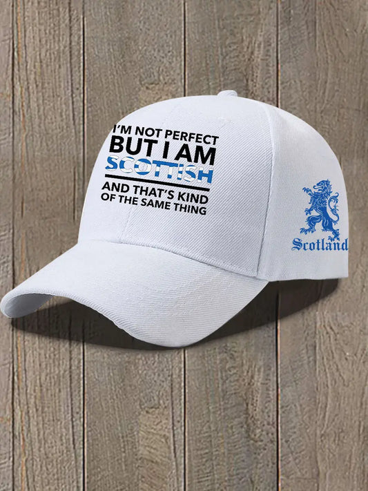 Unisex Funny Scottish Flag Print Hat trupatriotic