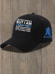 Unisex Funny Scottish Flag Print Hat trupatriotic