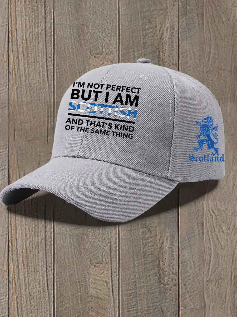 Unisex Funny Scottish Flag Print Hat trupatriotic