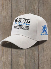 Unisex Funny Scottish Flag Print Hat trupatriotic