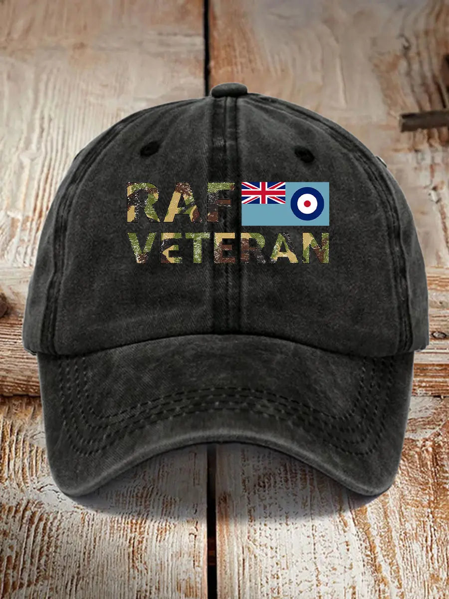 Unisex RAF Veteran Hat trupatriotic