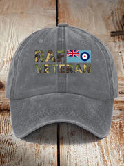 Unisex RAF Veteran Hat trupatriotic