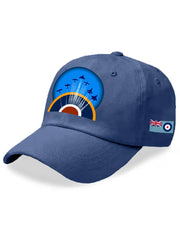Unisex Vintage RAF Wings Of Freedom Print Hat trupatriotic