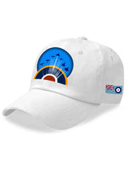 Unisex Vintage RAF Wings Of Freedom Print Hat trupatriotic